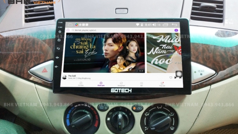 Màn hình DVD Android xe Mitsubishi Zinger 2008 - 2016 | Gotech GT6 New